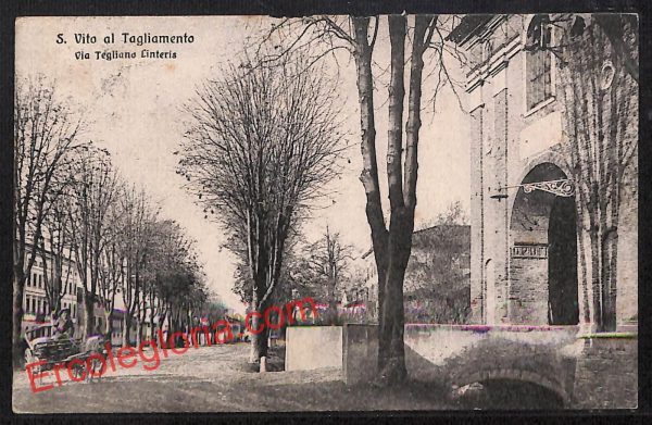 ah8884 - CARTOLINA D'EPOCA - Pordenone Provincia - San Vito al Tagliamento