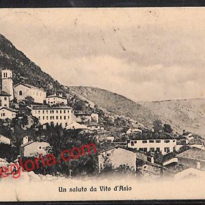 ah8885 - CARTOLINA D'EPOCA - Pordenone Provincia - Vito d'Asio
