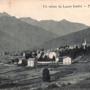 ab6356 - CARTOLINA  D'EPOCA - Como Provincia : LANZO 1907