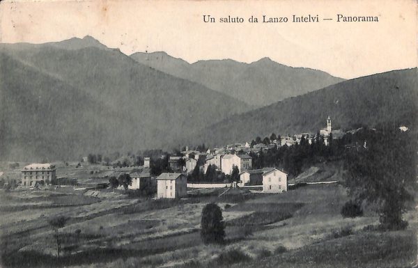 ab6356 - CARTOLINA  D'EPOCA - Como Provincia : LANZO 1907