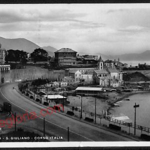 ag0855 - CARTOLINA D'EPOCA - Genova Città - Corso Italia  1935