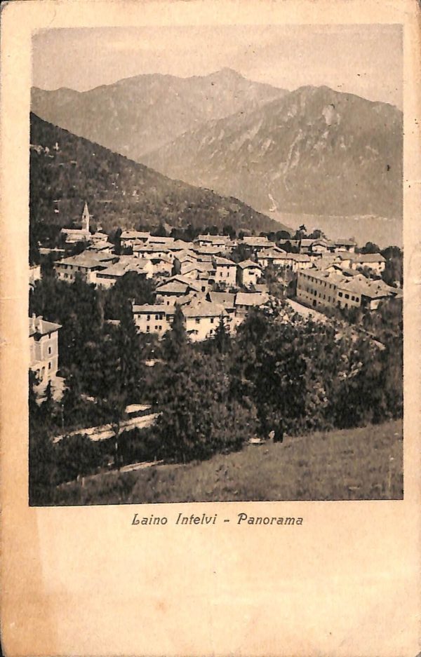 ab6359 - CARTOLINA  D'EPOCA - Como Provincia : LAINO