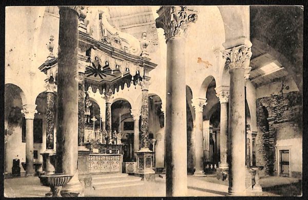 aa9792 - CARTOLINA  D'EPOCA - Perugia Città - Chiesa di S. Angelo  1919