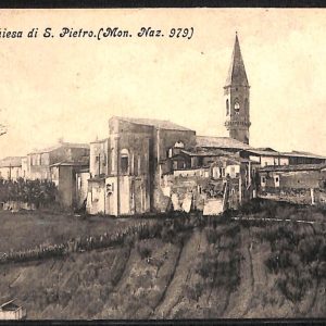 aa9796 - CARTOLINA  D'EPOCA - Perugia Città - Chiesa di S. Pietro  1909
