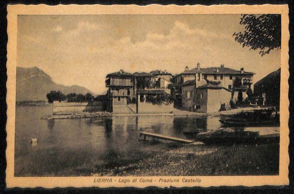 ab6364 - CARTOLINA  D'EPOCA - Como Provincia : LIERNA