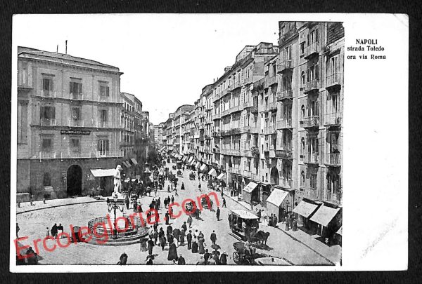 ag9688 - CARTOLINE D'EPOCA - Napoli Città - Via Roma