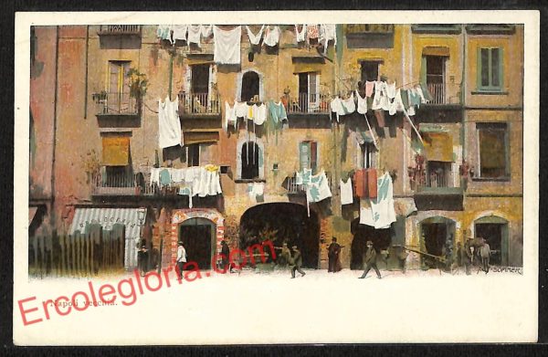 ag9689 - CARTOLINE D'EPOCA - Napoli Città