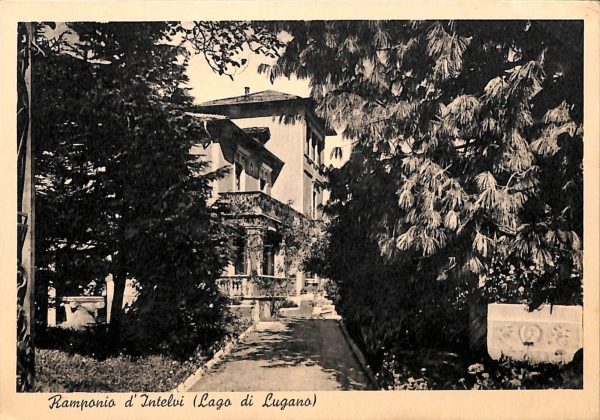 ab6372 - CARTOLINA  D'EPOCA - Como Provincia : LAGO DI LUGANO