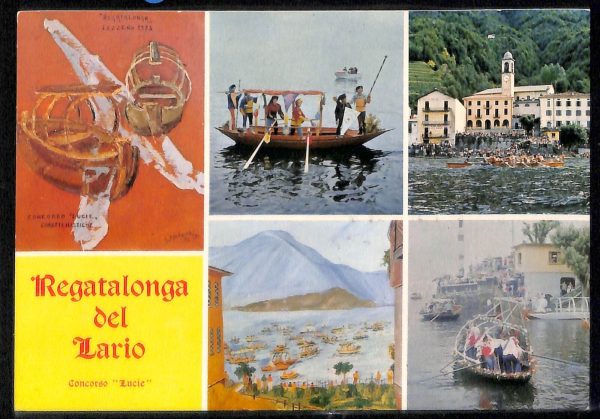 ab6385 - CARTOLINA  D'EPOCA - Como Provincia : LARIO