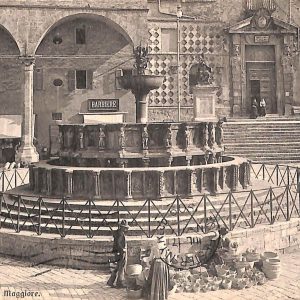 aa9811 - CARTOLINA  D'EPOCA - Perugia Città - Fontana Maggiore  1909