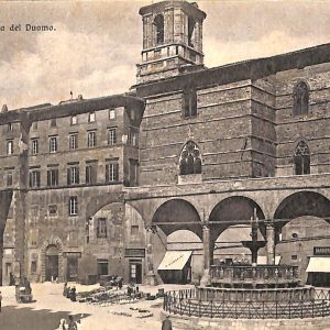 aa9812 - CARTOLINA  D'EPOCA - Perugia Città - Piazza del Duomo
