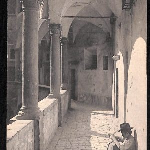 aa9816 - CARTOLINA  D'EPOCA - Perugia Città - Chiostro del Duomo  1924