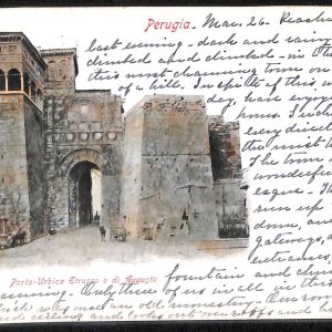 aa9823 - CARTOLINA  D'EPOCA - Perugia Città - Porta Urbica Etrisca