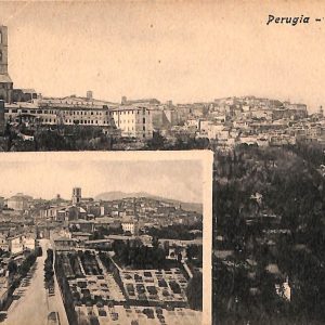 aa9825 - CARTOLINA  D'EPOCA - Perugia Città