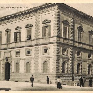 aa9826 - CARTOLINA  D'EPOCA - Perugia Città - Palazzo della Banca d' Italia