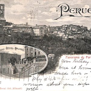 aa9829 - CARTOLINA  D'EPOCA - Perugia Città -Porta S. Girolamo