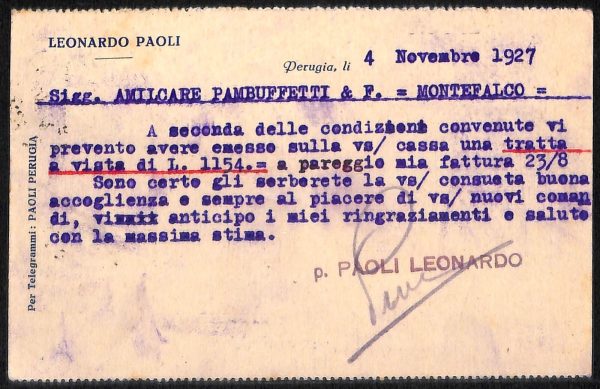 aa9836 - CARTOLINA  D'EPOCA - Perugia Città - Piazza Garibaldi  1927 - immagine 2