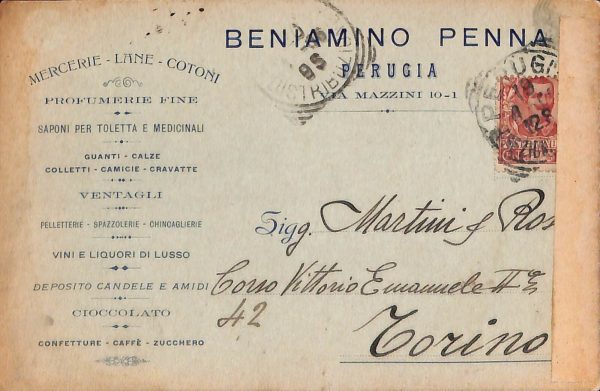 aa9840 - CARTOLINA  D'EPOCA - Perugia Città