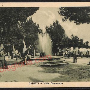 ae4967 - CARTOLINA D'EPOCA - Chieti Città - Villa Comunale  1924