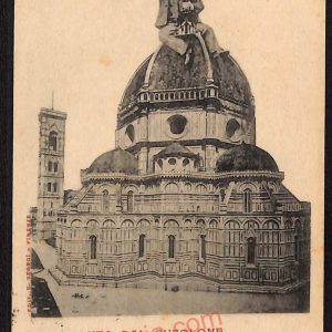 ae6689 - CARTOLINA D'EPOCA - Firenze Città - Un Saluto dal Cupolone  1903