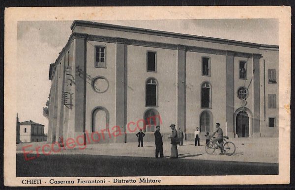 ae4973 - CARTOLINA D'EPOCA - Chieti Città - Caserma Pierantoni