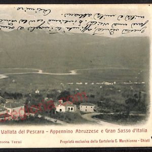 ae4982 - CARTOLINA D'EPOCA - Chieti Città - Panorama  1902
