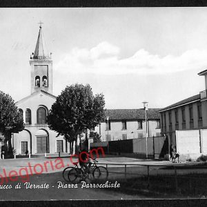 ag9211 - CARTOLINA D'EPOCA - Milano Città - Piazza Parrocchiale
