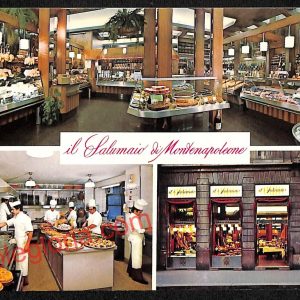 ag9212 - CARTOLINA D'EPOCA - Milano Città - Il Salumaio di Montenapoleone