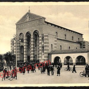 ag5750 - CARTOLINA D'EPOCA - Latina Città - La chiesa di S. Marco  1936