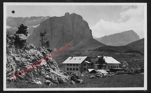 ae3484 - CARTOLINA  D'EPOCA - Bolzano Città - Rifugio Sella