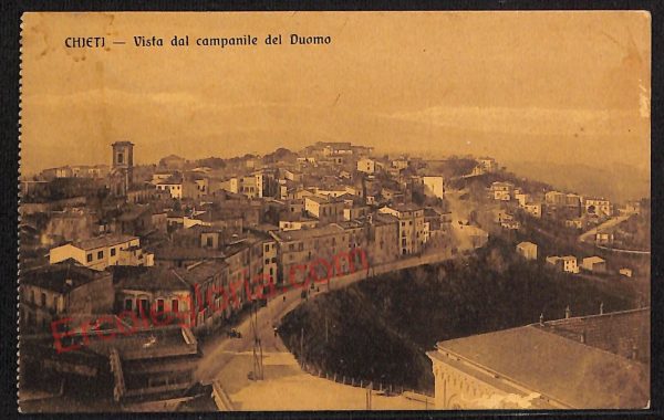 ae4985 - CARTOLINA D'EPOCA - Chieti Città - Panorama