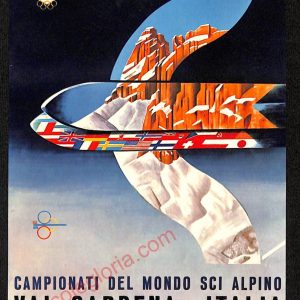 ae3486 - CARTOLINA  D'EPOCA - Bolzano Città - Campionati del Mondo Sci Alpino