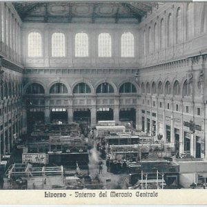 73390  - CARTOLINA d'Epoca: LIVORNO Città - MERCATO CENTRALE