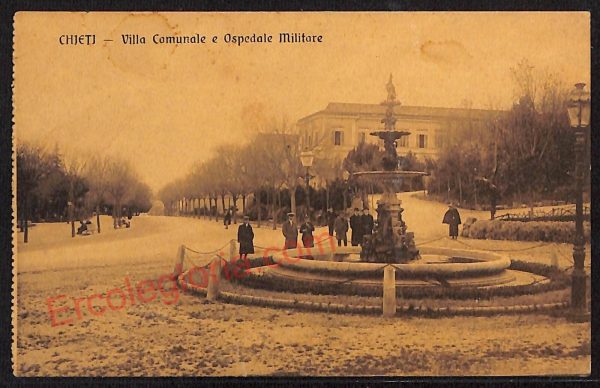 ae4987 - CARTOLINA D'EPOCA - Chieti Città - Ospedale Militare