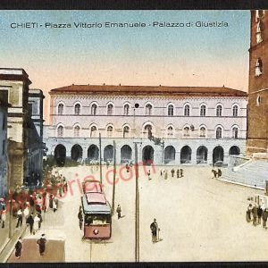 ae4990 - CARTOLINA D'EPOCA - Chieti Città - Piazza Vittorio Emanuele