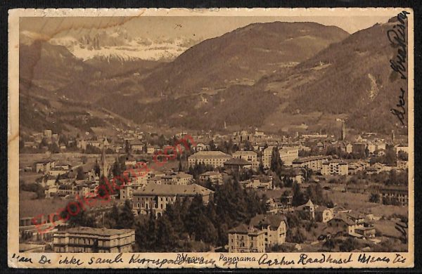 ae3493 - CARTOLINA  D'EPOCA - Bolzano Città - Panorama