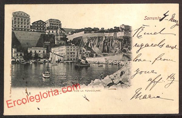 ah3852 - CARTOLINA D'EPOCA - Napoli  Provincia - Sorrento