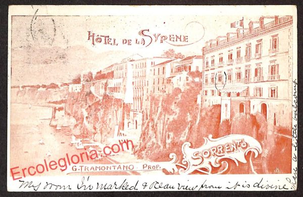 ah3854 - CARTOLINA D'EPOCA - Napoli  Provincia - Sorrento