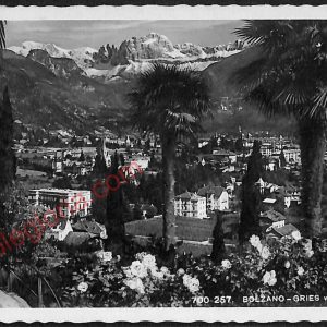 ae3496 - CARTOLINA  D'EPOCA - Bolzano Città - Dolomiti  1936