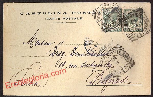 ah3857 - STORIA POSTALE - Napoli  Provincia - San Giovanni a Teduccio