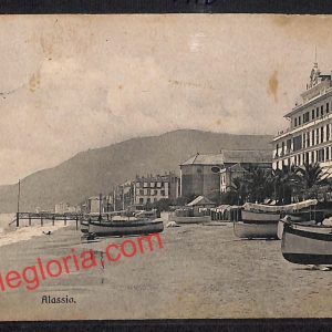 ai5018 - CARTOLINA D'EPOCA - Savona Provincia - Alassio