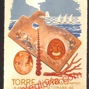 ah3864 - CARTOLINA D'EPOCA - Napoli  Provincia - Torre del Greco