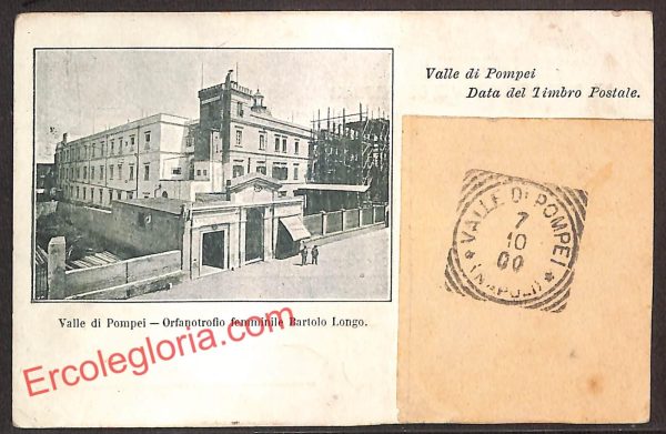 ah3865 - CARTOLINA D'EPOCA - Napoli  Provincia - Valle di Pompei