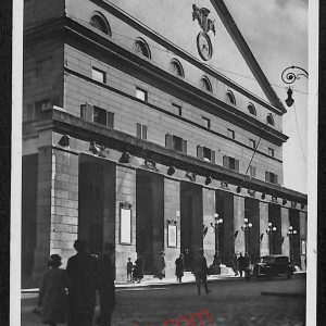 ag0875 - CARTOLINA D'EPOCA - Genova Città - Teatro Carlo Felice