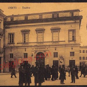 ae4995 - CARTOLINA D'EPOCA - Chieti Città - Teatro