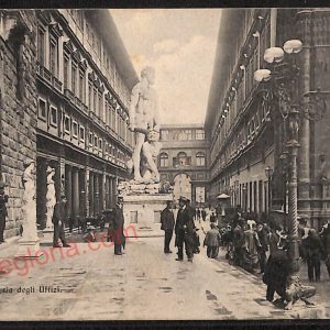 ae6702 - CARTOLINA D'EPOCA - Firenze Città - Galleria degli Uffici