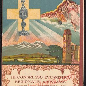 ae5002 - CARTOLINA D'EPOCA - Chieti Città - III Congresso Eucaristico
