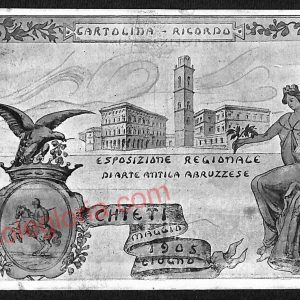ae5004 - CARTOLINA D'EPOCA - Chieti Città - Esposizione Regionale