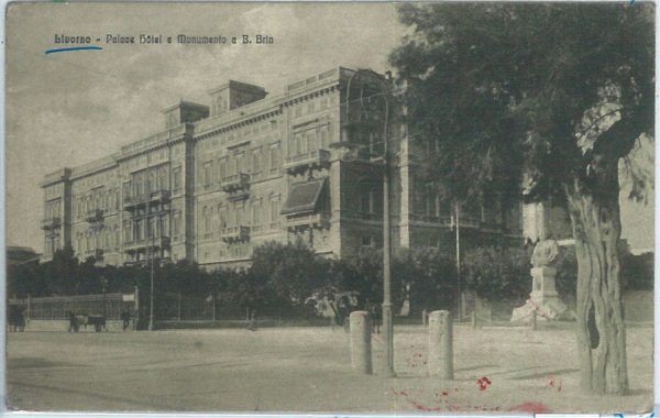 73418 - CARTOLINA d'Epoca: LIVORNO Città -  PALACE HOTEL  1917