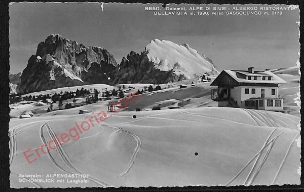 ae3507 - CARTOLINA  D'EPOCA - Bolzano Città - Alpi di Siusi